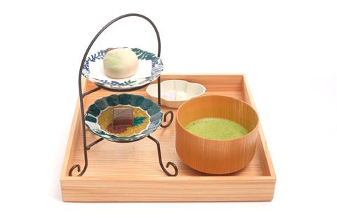 兼六亭（上生菓子とお飲み物　一例）